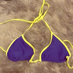 String neon bikini